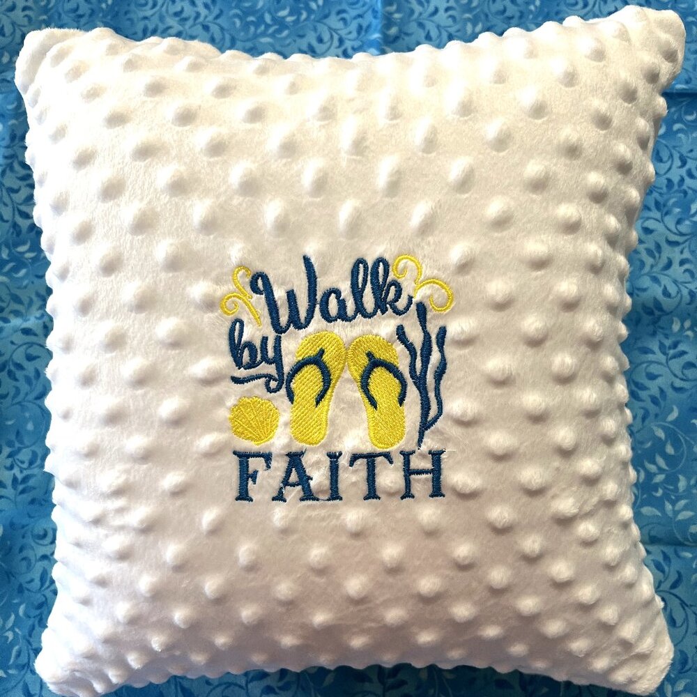 Pillow Beach Flip Flop 12 inch with Zipper